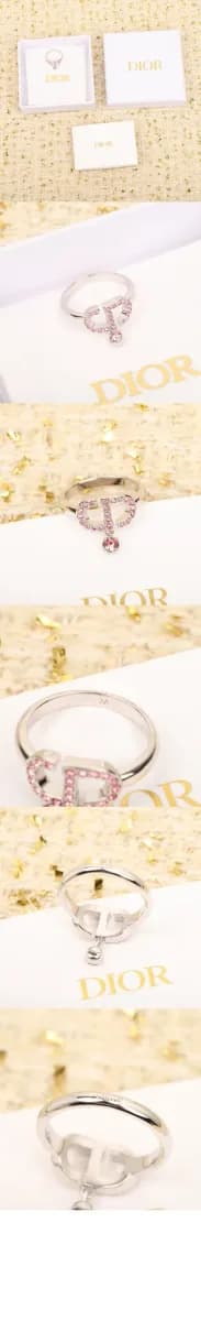 디올 여성 쁘띠 CD 스터드 반지 - Dior Womens Petit CD Stud Ring - acc9326x 이미지 3/3