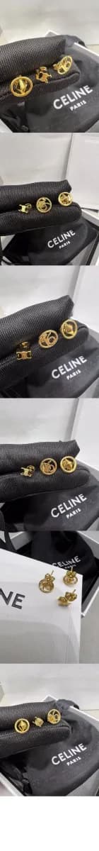 셀린느 여성 골드 이어링 - Celine Womens Gold Earring - acc10482x 이미지 3/3