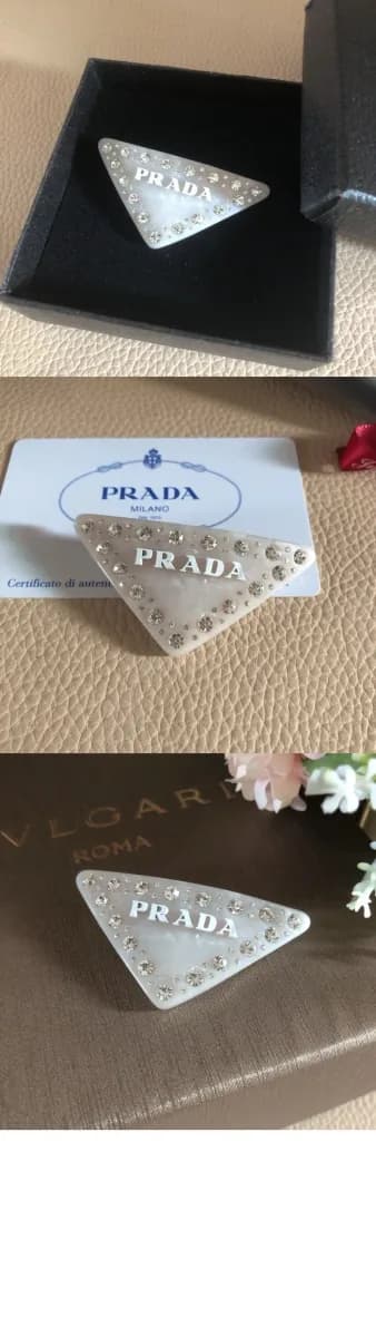프라다 여성 플렉시글라스 헤어 클립 - Prada Womens Plexiglass Hair Clip - acc10291x 이미지 3/5