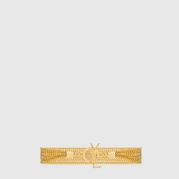 입생로랑 여성 카산드라 체인 브레이슬릿 - Saint Laurent Womens Cassa… 이미지 1/5