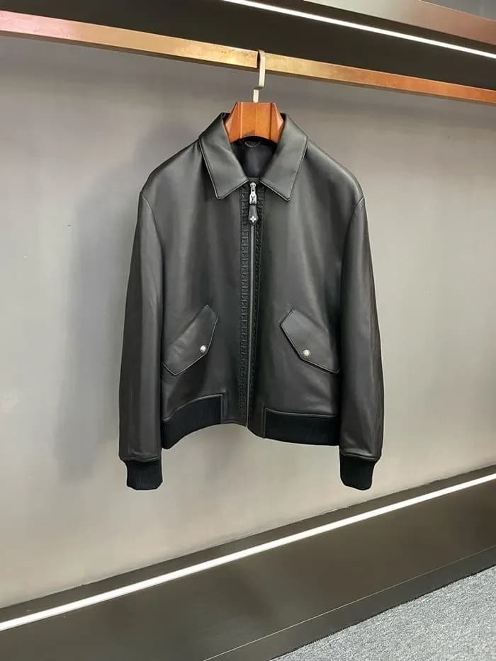 루이비통 남성 가죽 블루종 - Louis vuitton Mens Leather Blouson - lvc16731x 이미지 5/17