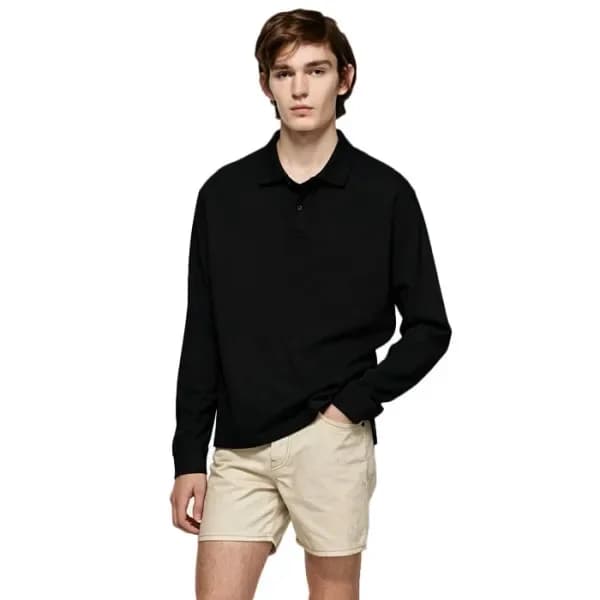 아크네 남성 폴로 긴팔티 - Acne Mens Polo Tshirt - anc16755x 이미지 1/13