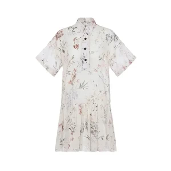 디올 여성 플로럴 프린트 미니 드레스 - Dior Womens Floral Print Mi… 이미지 1/12