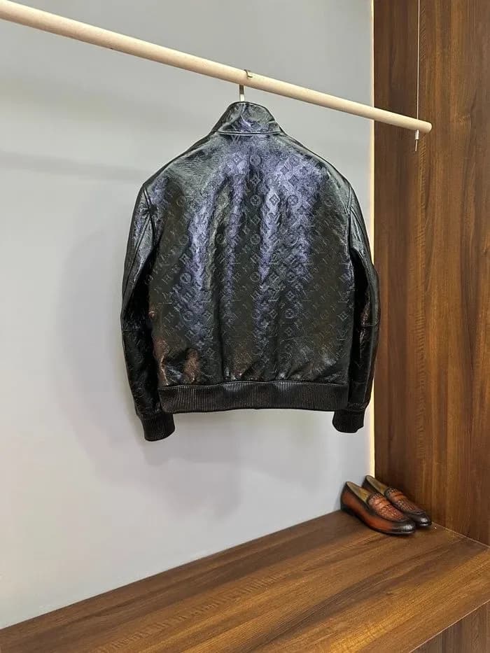 루이비통 남성 가죽 자켓 - Louis vuitton Mens Leather Jacket - lvc17411x 이미지 4/25
