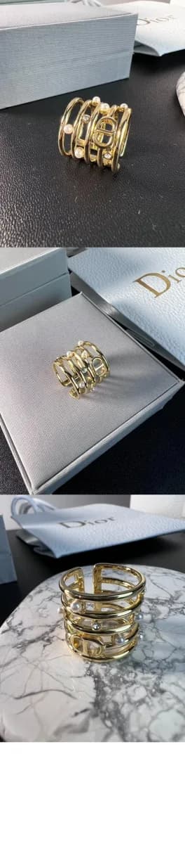 디올 여성 골드 반지 - Dior Womens Gold Ring - acc9315x 이미지 3/3