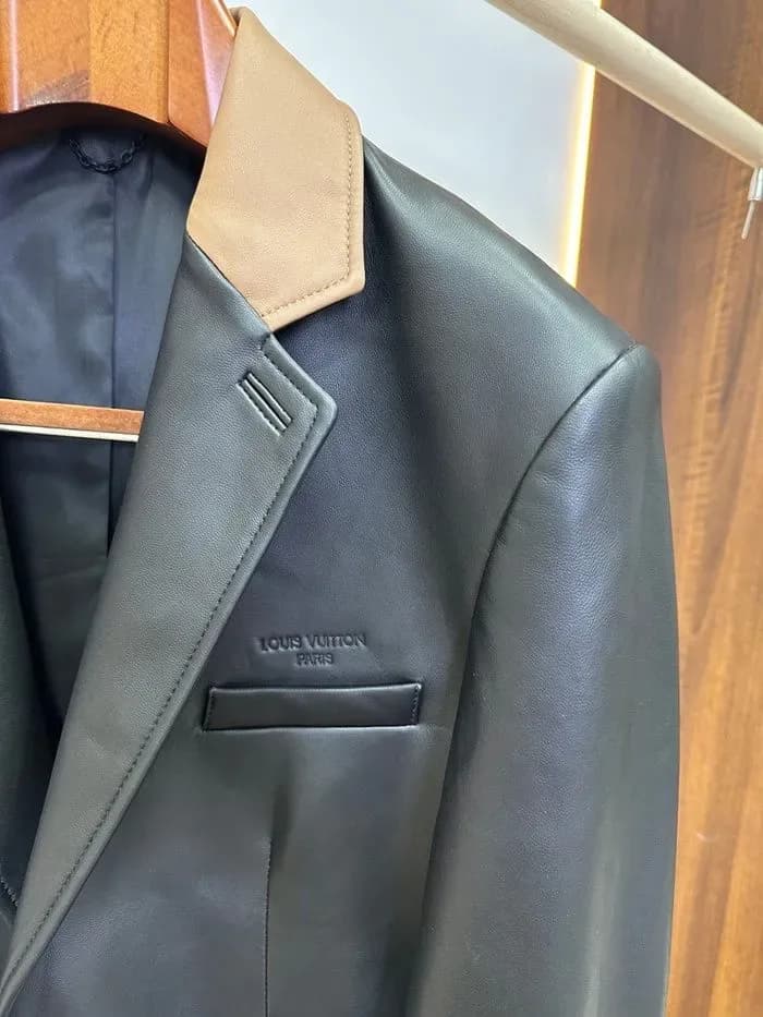 루이비통 남성 가죽 자켓 - Louis vuitton Mens Leather Jacket - lvc16969x 이미지 11/26