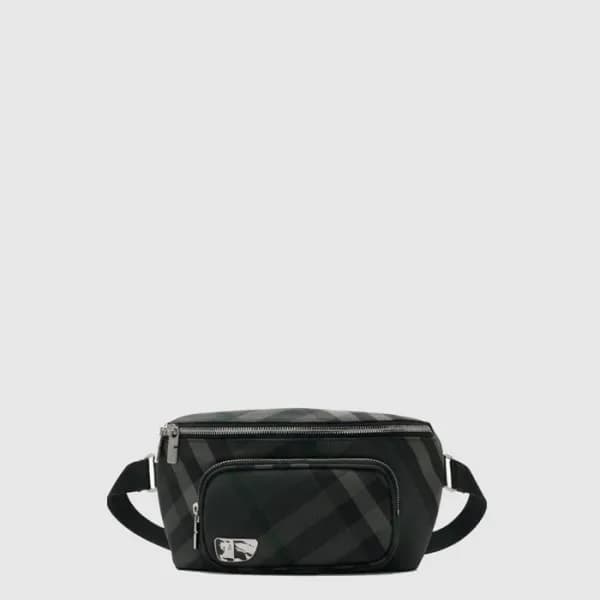 버버리 남성 그리드 벨트 백 - Burberry Mens Grid Belt Bag - bu… 이미지 1/5