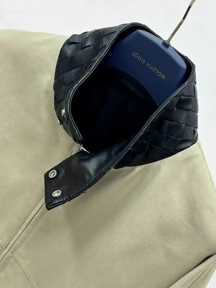 보테가 베네타 남성 가죽 재킷 - Bottega veneta Mens Leather Jacket - bvc17397x 이미지 7/11