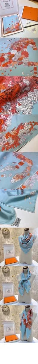 에르메스 여성 라이트 드레스 까레 스카프 - Hermes Womens Light Dress Carré Scarf - acc8880x 이미지 4/4