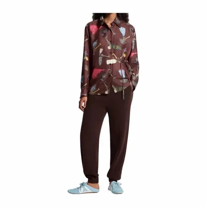 루이비통 여성 실크 셔츠 - Louis vuitton Womens Silk Shirt - lvc16835x 이미지 3/13
