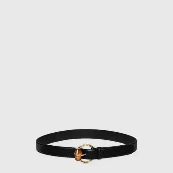 구찌 남성 뱀부 디테일 버클 벨트 - Gucci Mens Bamboo Detail Buck… 이미지 1/5