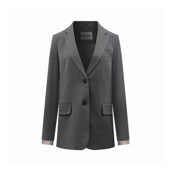 미우미우 여성 수트 재킷 - Miumiu Womens Suit Jacket - mic16963x 이미지 1/11