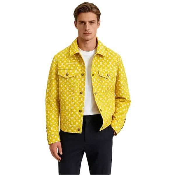 루이비통 남성 가죽 블루종 - Louis vuitton Mens Leather Blouson - lvc16732x 이미지 1/22