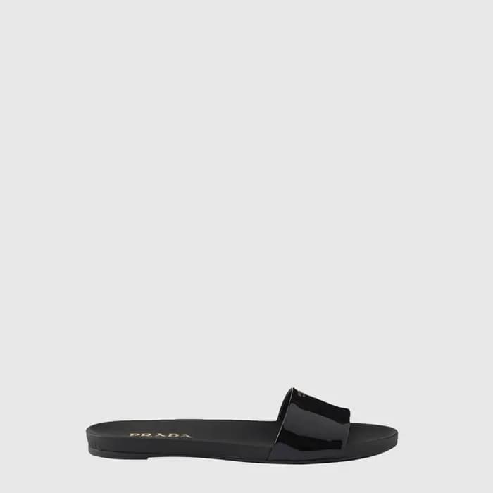프라다 여성 가죽 슬리퍼 - Prada Womens Leather slippers - prs14427x 이미지 1/4