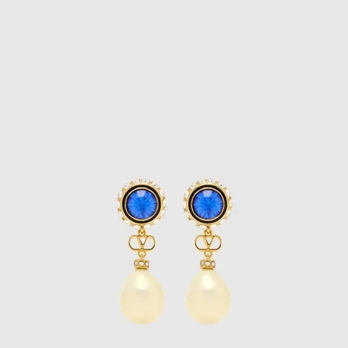 발렌티노 여성 크리스탈 이어링 - Valentino Womens Crystal Earring - acc10355x 이미지 1/3
