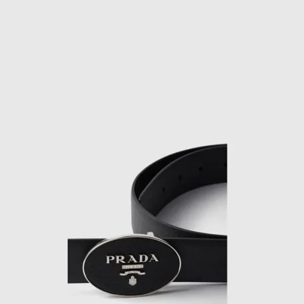 프라다 남성 사피아노 벨트 - Prada Mens Saffiano Belt - bel487… 이미지 1/4