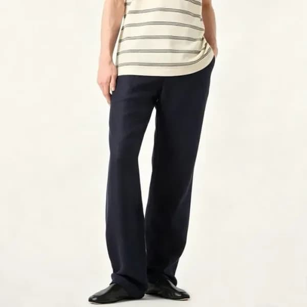 로로피아나 남성 트레이블 팬츠 - Loro Piana Mens Traveller Pants… 이미지 1/13