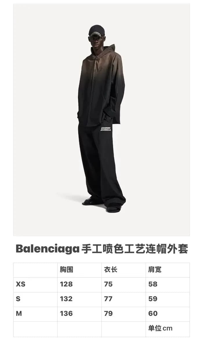 발렌시아가 남성 후드 셔츠 - Balenciaga Mens Hooded Shirts - bac17403x 이미지 12/12