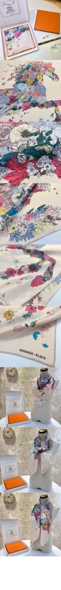 에르메스 여성 라이트 드레스 까레 스카프 - Hermes Womens Light Dress Carré Scarf - acc8957x 이미지 4/4
