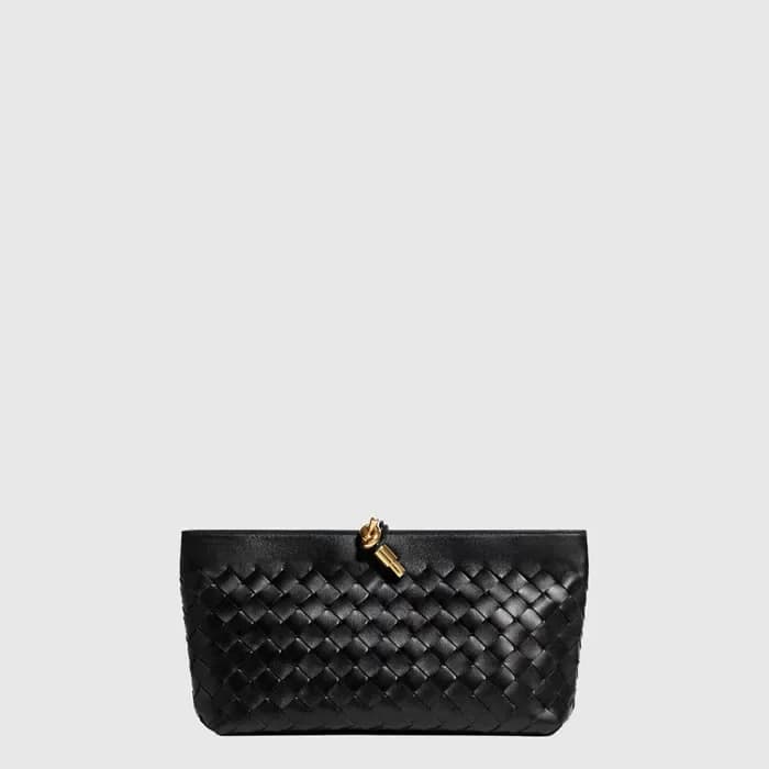 보테가 베네타 여성 안디아모 파우치 - Bottega veneta Womens Andiamo Pouch - bvb16551x 이미지 1/4