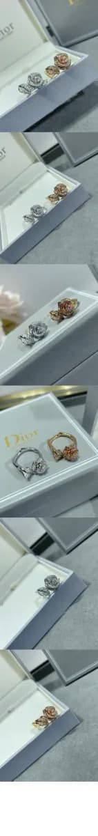 디올 여성 로즈 디올 바가텔 링 - Dior Womens Rose Dior Bagatelle Ring - acc9369x 이미지 3/3