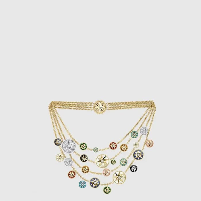 디올 여성 로즈 데 방 네크리스 - Dior Womens Rose des Vents Cuff Bracelet - acc9735x 이미지 1/3
