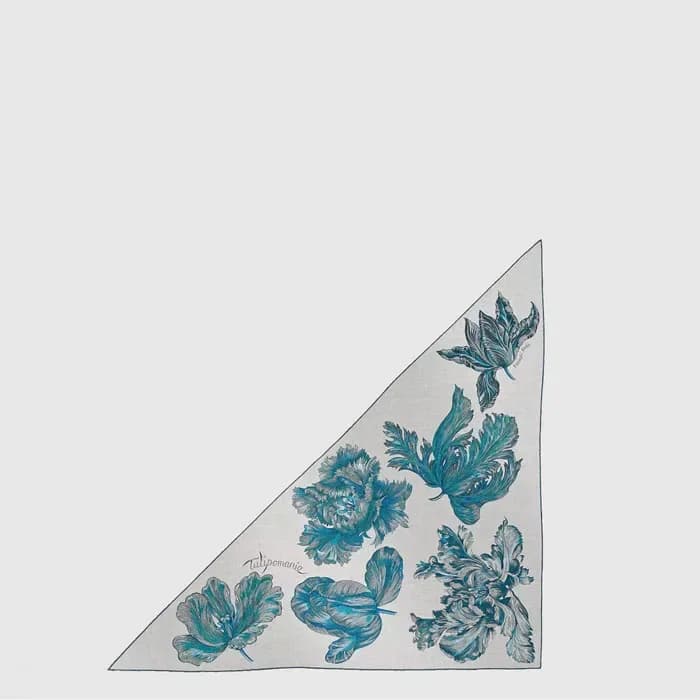 에르메스 여성 튤립포마니 자이언트 트라이앵글 스카프 - Hermes Womens Tulipomanie Giant Triangle Scarf - acc8808x 이미지 2/4