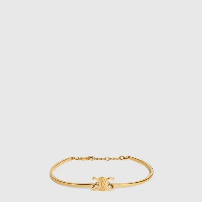 셀린느 여성 트리옹프 아티큘레이티드 브레이슬릿 - Celine Womens Triomphe Articulated Bracelet - acc10623x 이미지 1/4