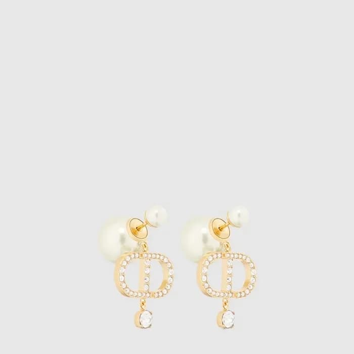 디올 여성 골드 이어링 - Dior Womens Gold Earring - acc9734x 이미지 1/3
