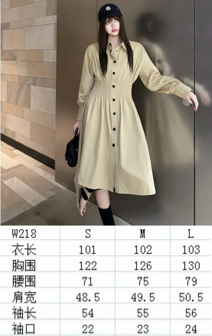 몽클레어 여성 셔츠 드레스 - Moncler Womens Shirt Dress - vac17106x 이미지 13/13