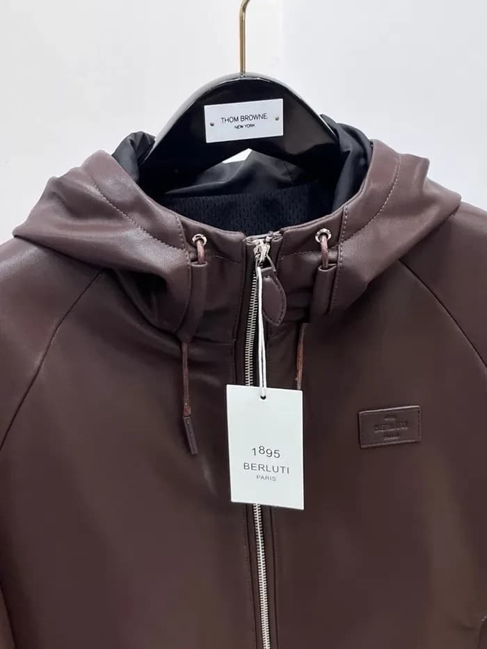 벨루티 남성 가죽 자켓 - Berluti Mens Leather Jackets - bec16881x 이미지 11/14