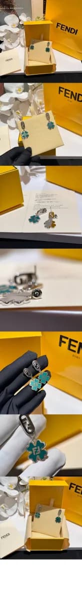 펜디 여성 오 락 이어링 - Fendi Womens O Lock Earring - acc10133x 이미지 3/3