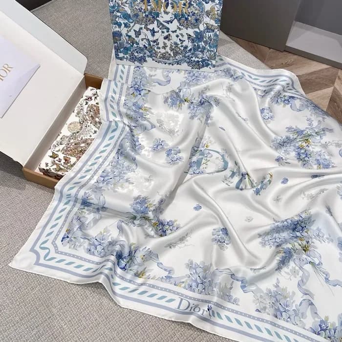 디올 여성 스퀘어 스카프 - Dior Womens Square Scarf - acc8742x 이미지 13/14