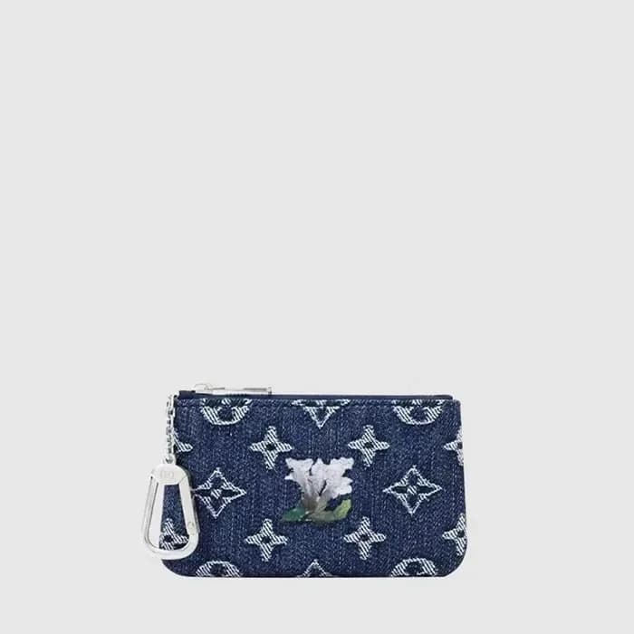 루이비통 여성 플라워 클레 동전 지갑 M27561 - Louis vuitton Womens Monogram Flower Clés Coin Purse - lvw1092x 이미지 1/4