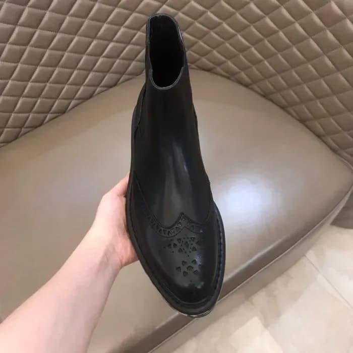 Prada 2019 Mens Leather Boots 이미지 8/10