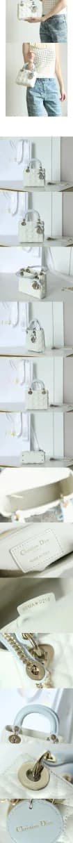 디올 여성 미니 레이디 디올 백 - Dior Womens Mini Lady Dior Bag - dib17323x 이미지 4/5