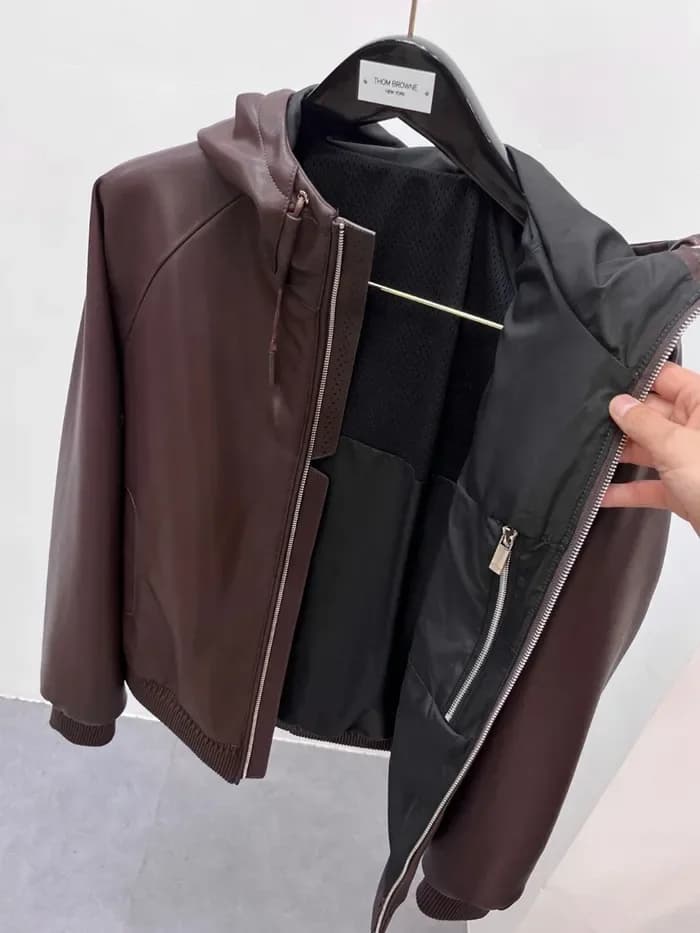 벨루티 남성 가죽 자켓 - Berluti Mens Leather Jackets - bec16881x 이미지 12/14