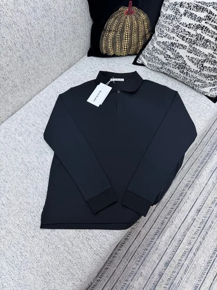 아크네 남성 폴로 긴팔티 - Acne Mens Polo Tshirt - anc16755x 이미지 6/13