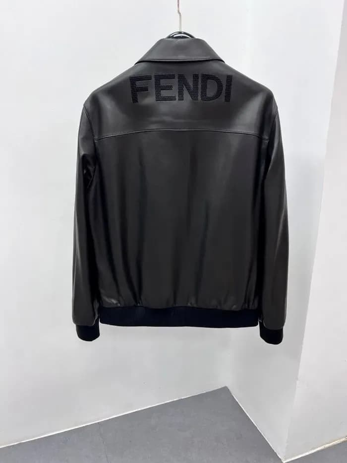 펜디 남성 가죽 자켓 - Fendi Mens Leather Jacket - fec16894x 이미지 7/14