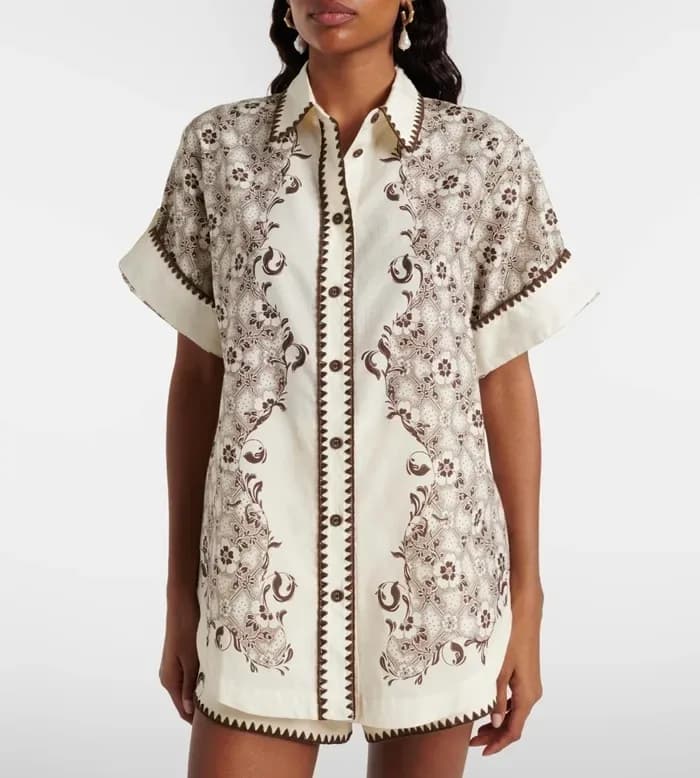 알레마이스 여성 볼링 반팔 셔츠 - Alémais Womens Bowling Shirt - aec16653x 이미지 2/15