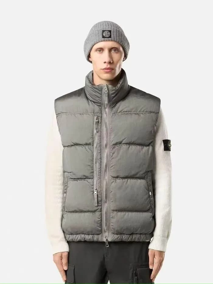 스톤아일랜드 남성 다운 베스트 - Stone Island Mens Down Vest - stc17529x 이미지 2/13