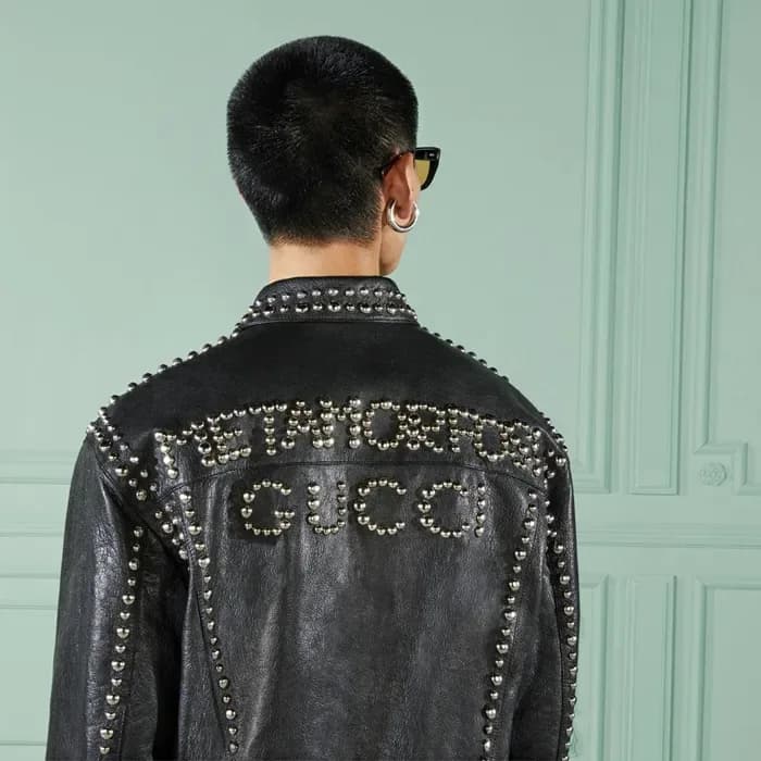 구찌 남성 가죽 자켓 - Gucci Mens Leather Jacket - guc16734x 이미지 6/26