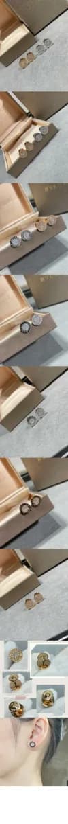 불가리 여성 골드 이어링 - Bvlgari Womens Gold Earring - acc9128x 이미지 3/3