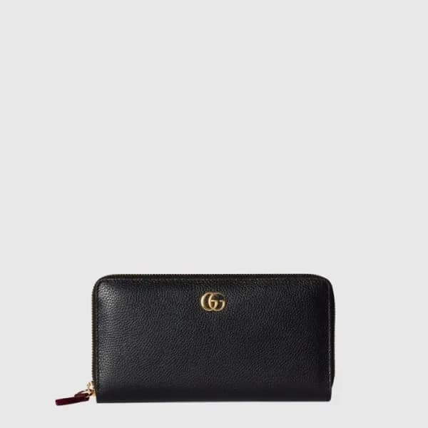 구찌 여성 GG 마몽 바이컬러 지퍼 지갑 - Gucci Womens GG Marmont B… 이미지 1/5