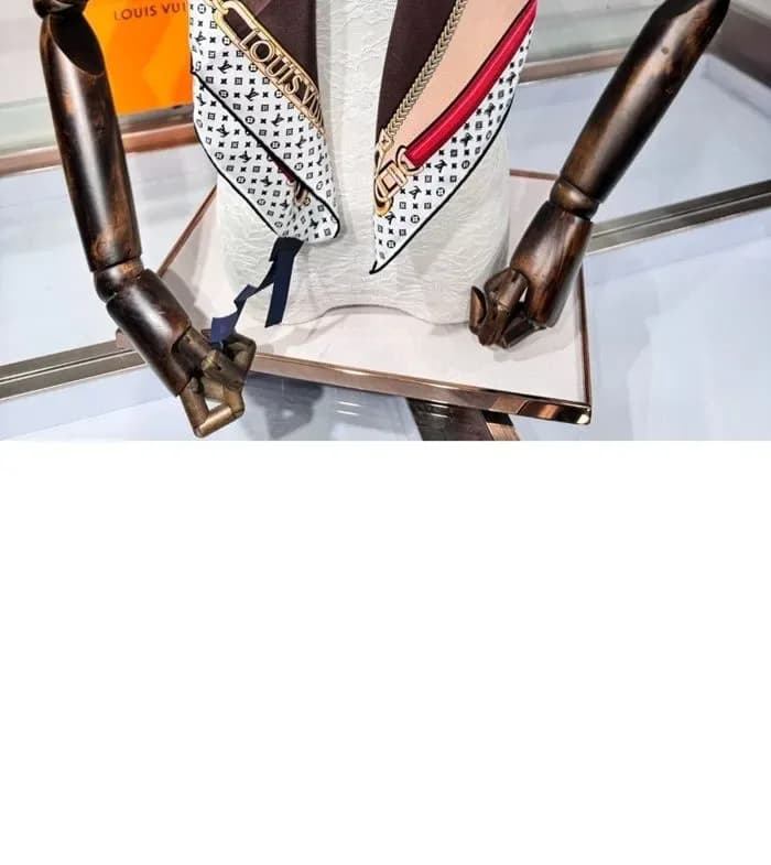 루이비통 여성 마이 LV 체인 스퀘어 스카프 - Louis vuitton Womens My LV Chain Square Scarf - acc8807x 이미지 5/5