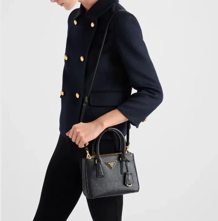 프라다 여성 갤러이아 사피아노 미니 백 1BA906 - Prada Womens Galler… 이미지 1/10
