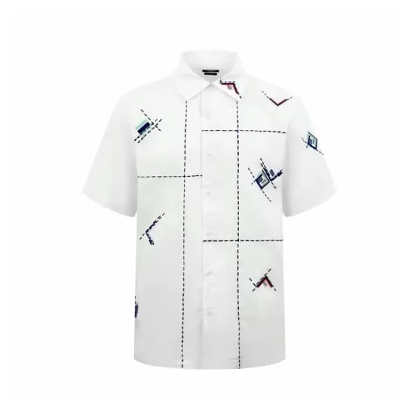 펜디 남성 폴로 반팔 티셔츠 - Fendi Mens Polo Tshirt - fec1580… 이미지 1/11