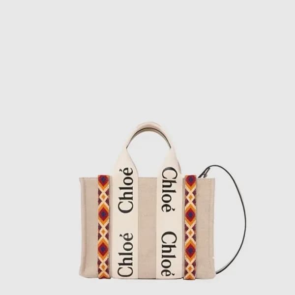 끌로에 여성 우디 스몰 토트 백 - Chloe Womens Woody Small Tote … 이미지 1/4