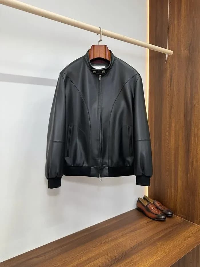브루넬로쿠치넬리 남성 가죽 자켓 - Brunello Cucinelli Mens Leather Jacket - brc17128x 이미지 8/28