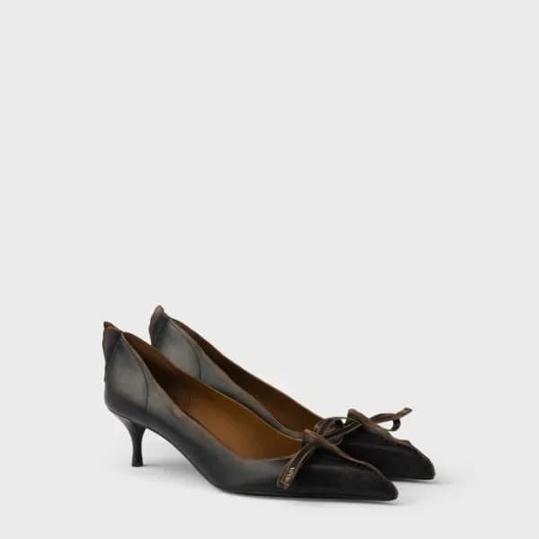 프라다 여성 가죽 펌프스 - Prada Womens Leather Pumps - prs14… 이미지 1/12